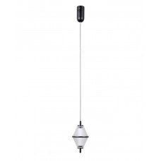 Підвісний світильник, люстра Italux PND-34395-1-BK Fuente LED 1x5W 3000K 422Lm IP20 чорний