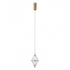 Підвісний світильник, люстра Italux PND-34395-1-HBR Fuente LED 1x5W 3000K 422Lm IP20 золотий