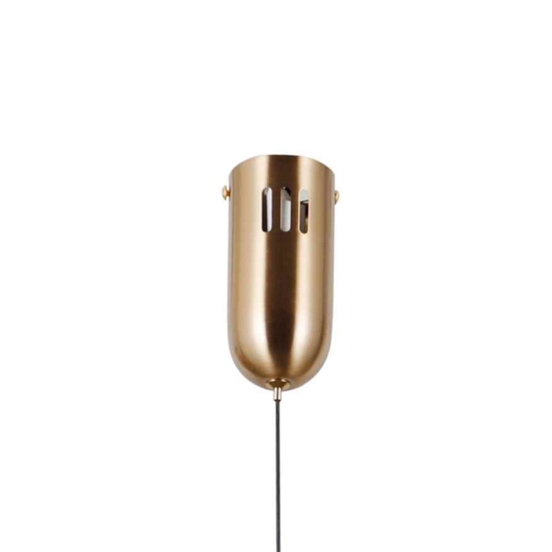 Підвісний світильник, люстра Italux PND-34395-1-HBR Fuente LED 1x5W 3000K 422Lm IP20 золотий