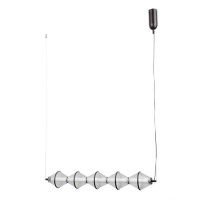 Подвесной светильник, люстра Italux PND-34395-5-BK Fuente LED 5x25W 3000K 1576Lm IP20 черный