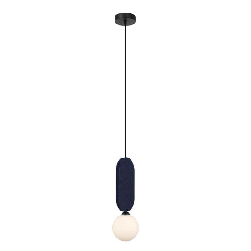 Підвісний світильник, люстра Italux PND-59815-1-BLU Lorenzo G9 1x25W IP20 синій