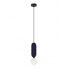 Підвісний світильник, люстра Italux PND-59815-1-BLU Lorenzo G9 1x25W IP20 синій