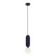 Підвісний світильник, люстра Italux PND-59815-1-BLU Lorenzo G9 1x25W IP20 синій