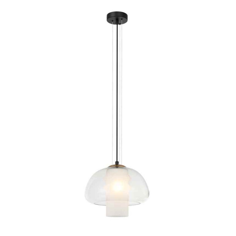 Подвесной светильник Italux PND-61001B-BK Feder E27 1x40W IP20 прозрачный