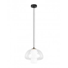 Подвесной светильник Italux PND-61001B-BK Feder E27 1x40W IP20 прозрачный