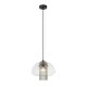 Светильник подвесной, люстра Italux PND-61001C-BK Feder E27 1x40W IP20 прозрачный