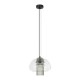 Светильник подвесной, люстра Italux PND-61001C-BK Feder E27 1x40W IP20 прозрачный