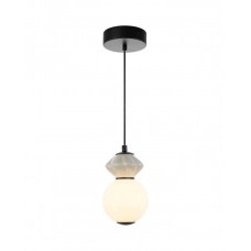 Підвісний світильник, люстра Italux PND-94921-1A-BK Balos LED 1x5W 3000K 550Lm IP20 чорний