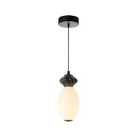 Подвесной светильник, люстра Italux PND-94921-1B-BK Balos LED 1x7W 3000K 760Lm IP20 черный