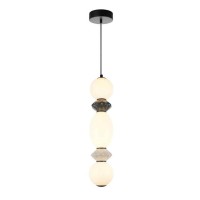 Подвесной светильник, люстра Italux PND-94921-3V-BK Balos LED 1x14W 3000K 1600Lm IP20 черный