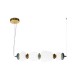 Підвісний світильник, люстра Italux PND-94981-4A-GD Evans LED 1x22W 3000K 2660Lm IP20 золотий
