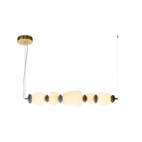 Подвесной светильник, люстра Italux PND-94981-5A-GD Evans LED 1x26W 3000K 2960Lm IP20 золотой