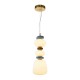 Підвісний світильник, люстра Italux PND-94981V-3B-GD Evans LED 1x15W 3000K 1920Lm IP20 золотий