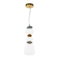 Підвісний світильник, люстра Italux PND-94981V-3B-GD Evans LED 1x15W 3000K 1920Lm IP20 золотий