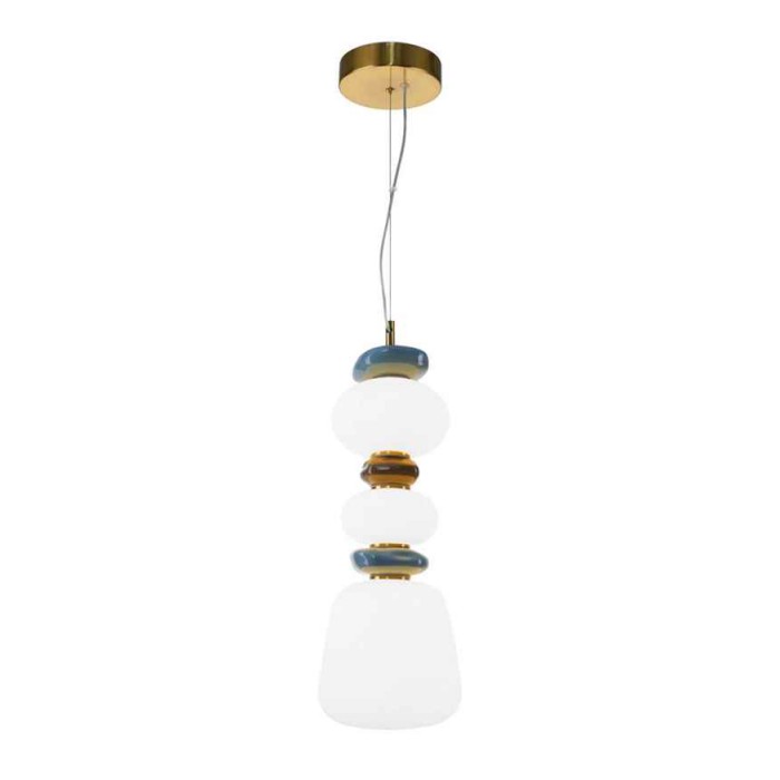 Підвісний світильник, люстра Italux PND-94981V-3B-GD Evans LED 1x15W 3000K 1920Lm IP20 золотий