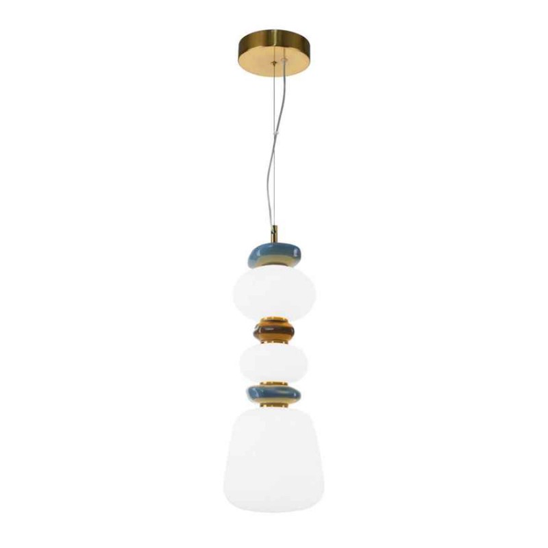 Підвісний світильник, люстра Italux PND-94981V-3B-GD Evans LED 1x15W 3000K 1920Lm IP20 золотий