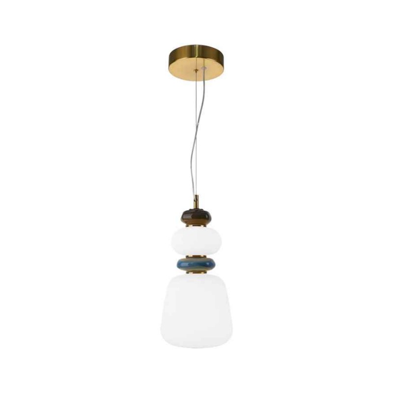 Підвісний світильник, люстра Italux PND-94981V-3C-GD Evans LED 1x12W 3000K 1500Lm IP20 золотий