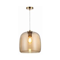 Підвісний світильник, люстра Reality 334301-22 Enola E27 1x40W IP20 Бурштиновий