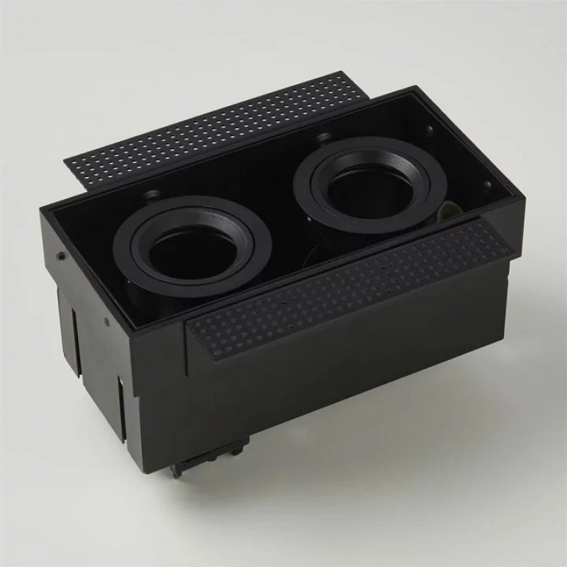 Точковий світильник Searchlight PL-SAB2-B Sablons 2 Square Trimless