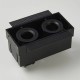 Точковий світильник Searchlight PL-SAB2-B Sablons 2 Square Trimless