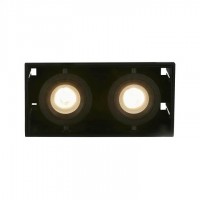 Точковий світильник Searchlight PL-SAB2-B Sablons 2 Square Trimless