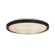 Стельовий світильник Searchlight 26185-415 Satellite LED Flush, Black with Star Effect Diffuser, 25 Вт, 1430 лм, 3000К-4000К-6000К