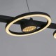 Підвісний світильник Searchlight 32804-4BK Space 4Lt LED Bar Pendant, Black Metal, 35 Вт, 1497 лм, 3000К