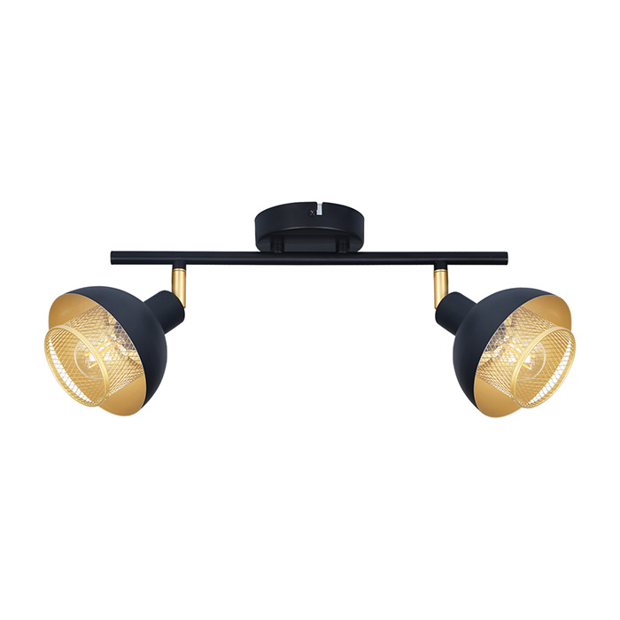 Спот Italux SPL-27357-2-BK-GD Savio