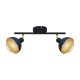 Спот - Italux SPL-27357-2-BK-GD Savio