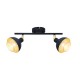 Спот - Italux SPL-27357-2-BK-GD Savio