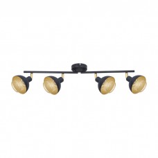Спот - Italux SPL-27357-4-BK-GD Savio