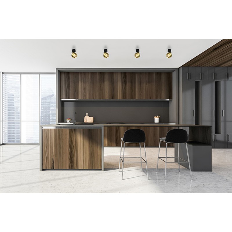 Спот - Italux SPL-45379-1R-BK-GD Lafin