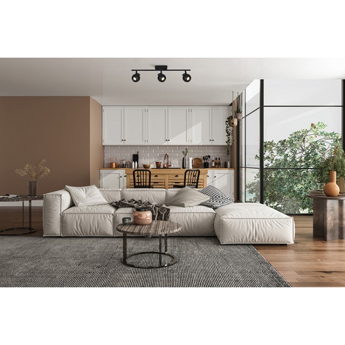 Спот Italux SPL-45379-3-BK Lafin