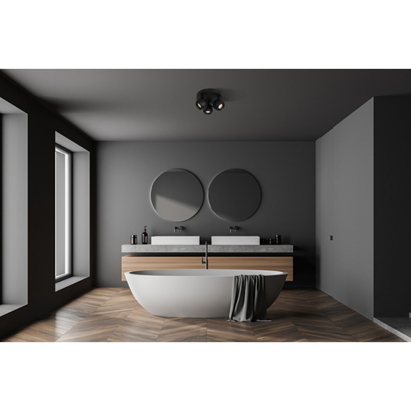 Спот - Italux SPL-45379-3R-BK Lafin