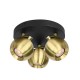 Спот - Italux SPL-45379-3R-BK-GD Lafin