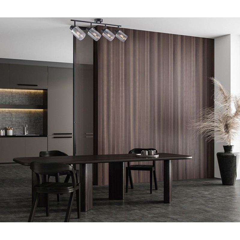 Спот Italux SPL-5581-4-BK-SG Sardo