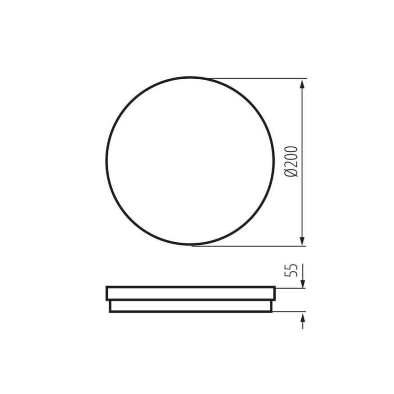 Вуличний світильник Kanlux 38381 BENO ECO LED 1x12 3000K/4000K/6500K 1050/1150/1100Lm IP65 чорний