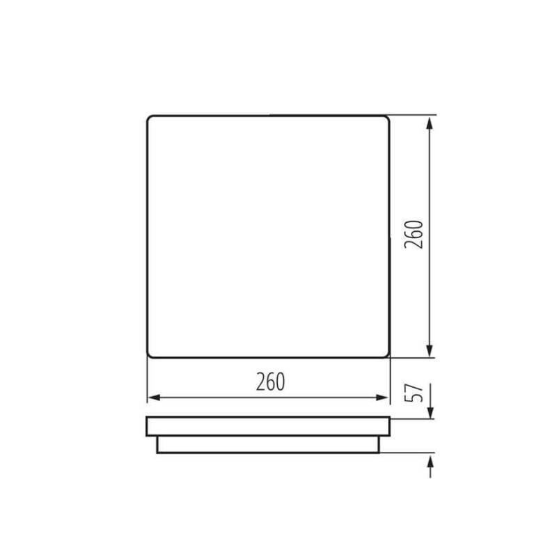 Уличный светильник Kanlux 38780 BENO LED 1x24/30 3000K/3500K/4000K 2690/2940/2880Lm IP65 графитовый
