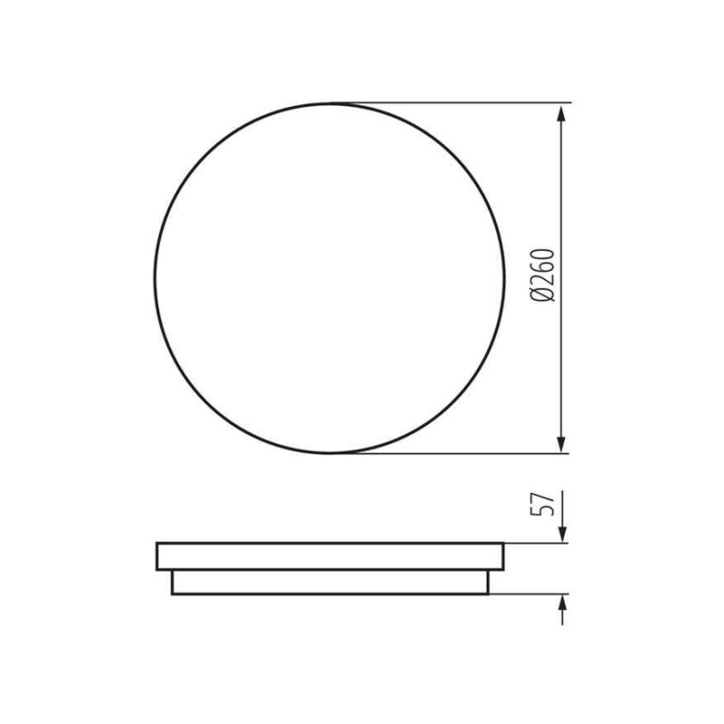 Вуличний світильник Kanlux 38786 BENO LED 1x24/30 3000K/3500K/4000K 3230/3530/3460Lm IP65 білий