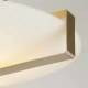 Люстра Searchlight 73990-3GO Sundial Flush - Gold Metal & Frosted Glass