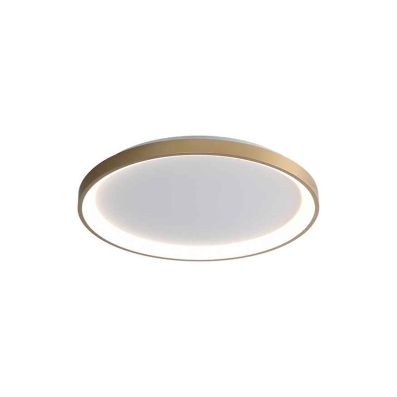 Світильник стельовий Italux CLN-3151-M-GD Raden LED 3000K-6000K 2900Lm IP20 золотий