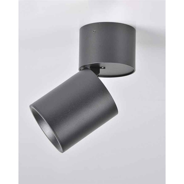 Светильник поворотный, спот Goldlux 314079 Astra GU10 1x10W IP20 черный