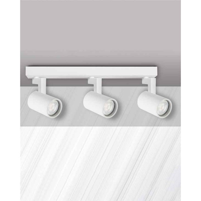 Светильник поворотный, спот Goldlux 328748 Lynx GU10 3x10W IP20 белый