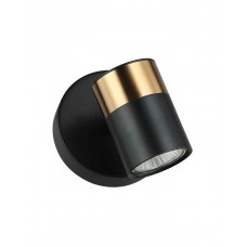 Світильник поворотний, спот Italux WL-58892-1-BK-BRO Elice GU10 1x35W IP20 чорний