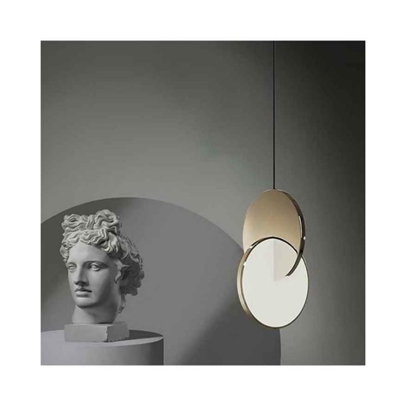 Подвесной светильник, люстра Kloodi DECO_PE-AL0443 LED 1xW 3000К IP20 золотой
