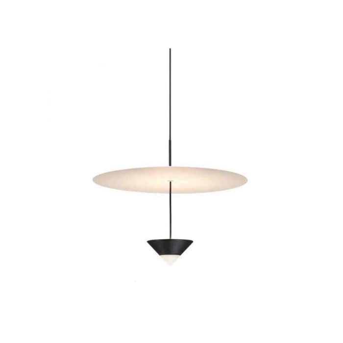 Підвісний світильник, люстра Kloodi DECO_PE-LUNA380 10W+3W 3K BK LED 2x13W 3000К 1300Lm IP20 чорний