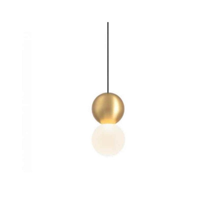 Підвісний світильник, люстра Kloodi DECO_PE-SONYA80 3W 3K GD SONYA80 LED 1x3W 3000К 120Lm IP20 золотий