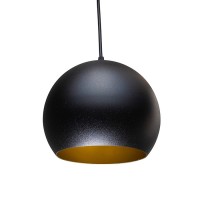 Підвісний світильник Atmolight 1312414 Bowl P200 Black/Gold