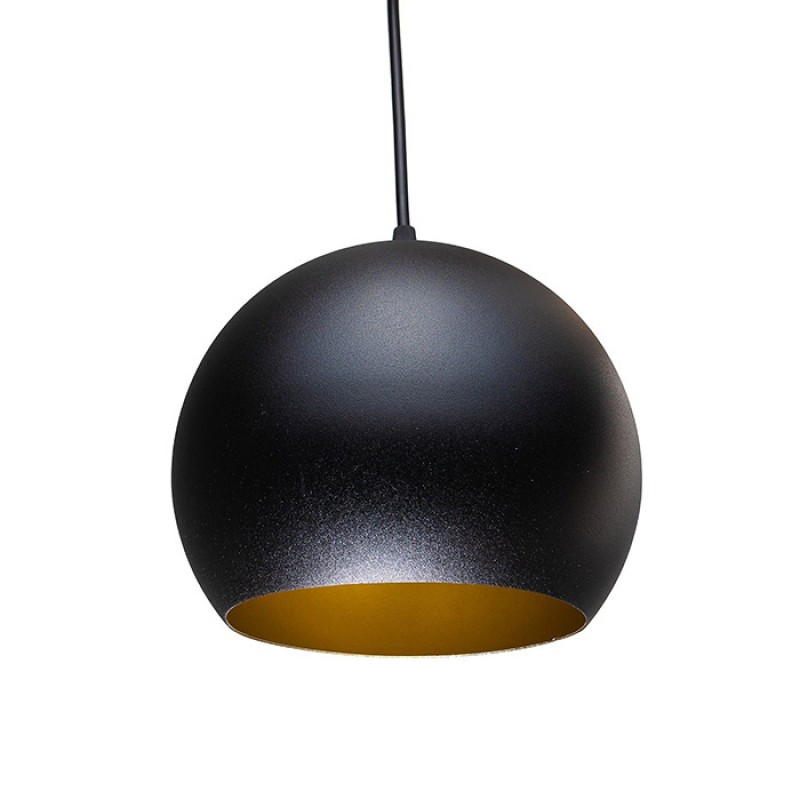 Подвесной светильник Atmolight 1312414 Bowl P200 Black/Gold