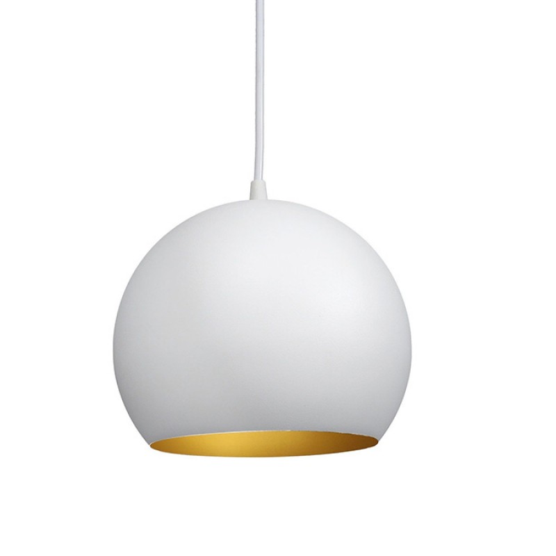 Подвесной светильник Atmolight 1312413 Bowl P200 White/Gold